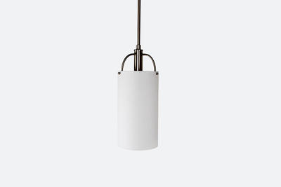 Modern Designer Hotel bedroom white acrylic cylinder pendant light fixtures